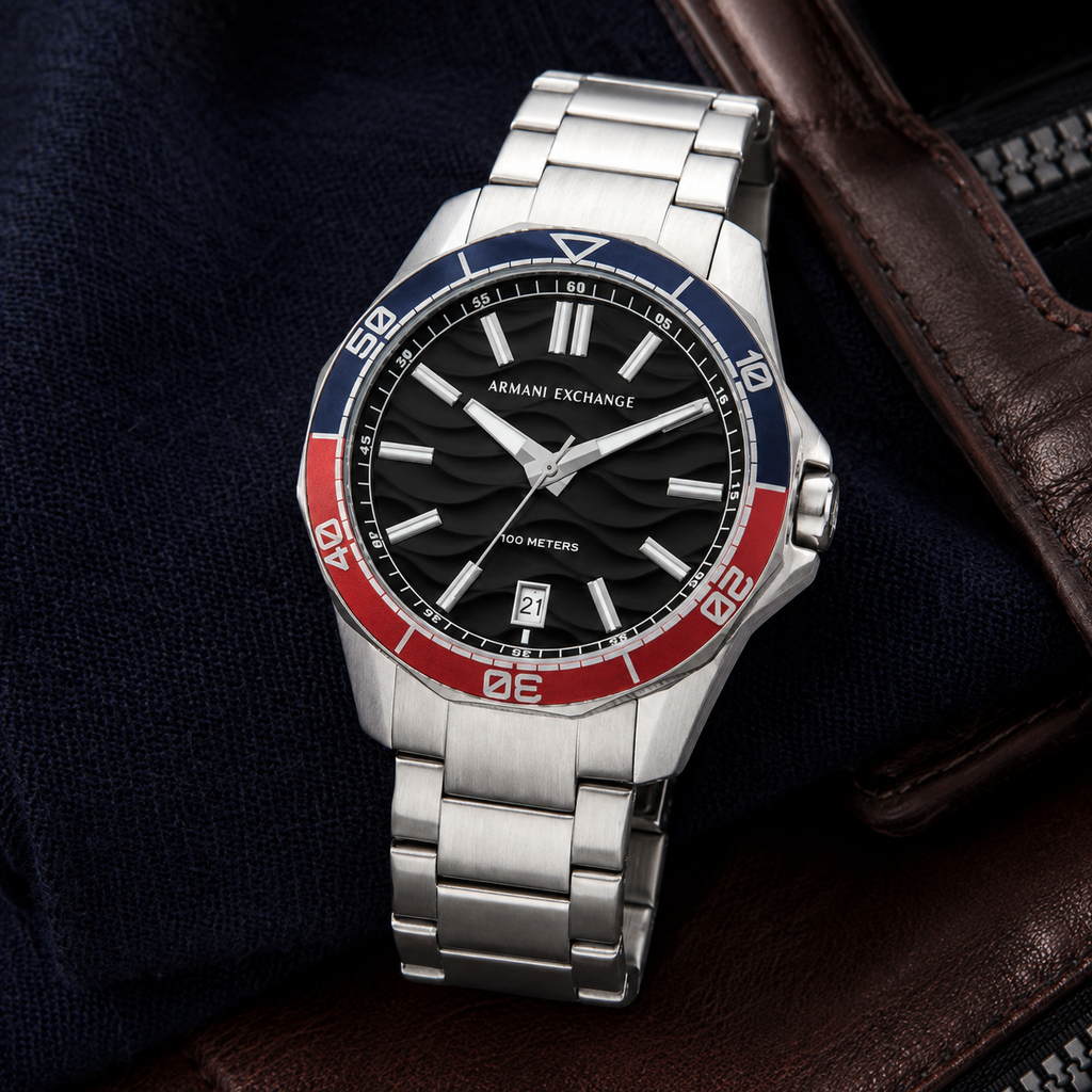 Armani Exchange AX2101 men's watch – luxury lifestyle view