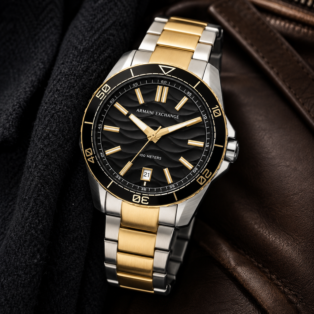 Armani Exchange AX2103 men's watch – luxury lifestyle view
