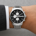 Armani Exchange AX2104 men's watch on wrist – featured view