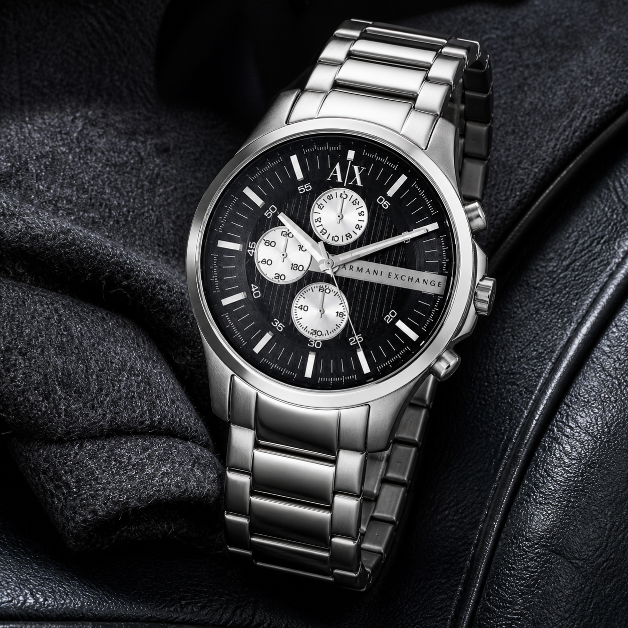 Armani Exchange AX2104 men's watch – luxury lifestyle view