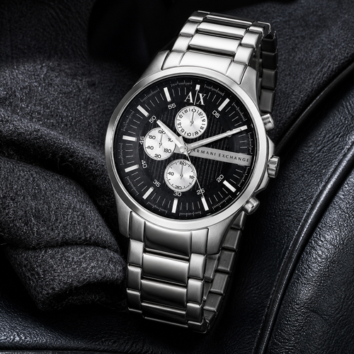 Armani Exchange AX2104 men's watch – luxury lifestyle view