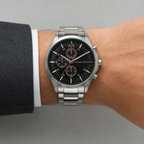 Armani Exchange AX2121 men's watch on wrist – featured view