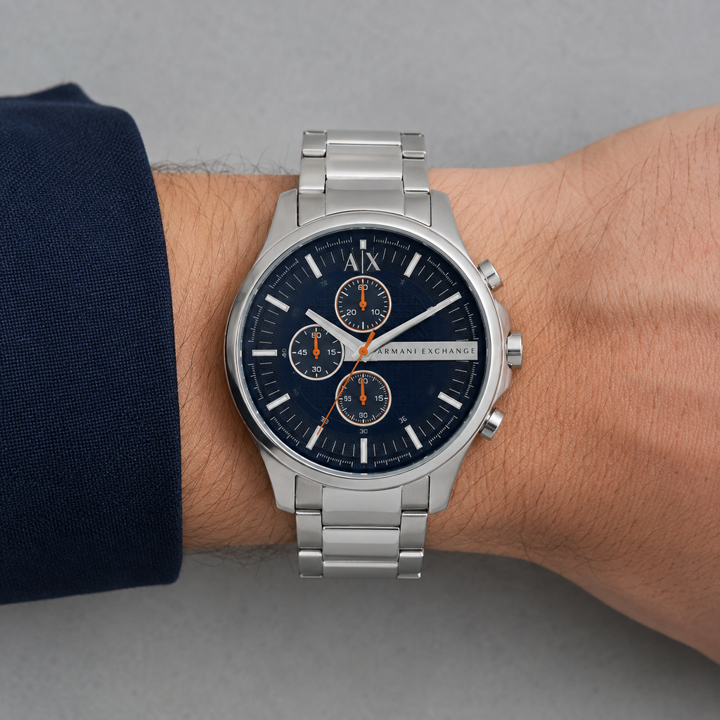 Armani Exchange AX2122 men's watch on wrist – featured view