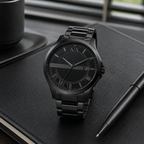 Armani Exchange AX2132 men's watch – desk lifestyle view