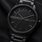 Armani Exchange AX2132 men's watch – dial macro view