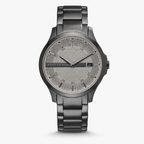 Armani Exchange AX2194 men's gunmetal watch front packshot