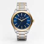 Armani Exchange AX2332 men's two-tone watch front packshot