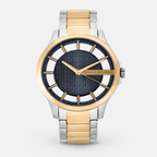 Armani Exchange AX2403 men's two-tone watch front packshot