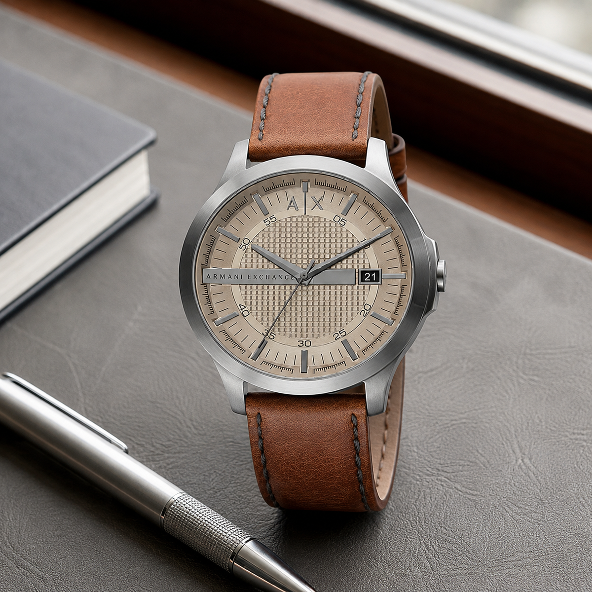 Armani Exchange AX2414 desk lifestyle photo