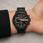 Armani Exchange AX2429 men's chronograph on inner wrist