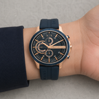 Armani Exchange AX2440 men's chronograph on inner wrist