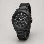 Armani Exchange AX2601 men's black chronograph product view