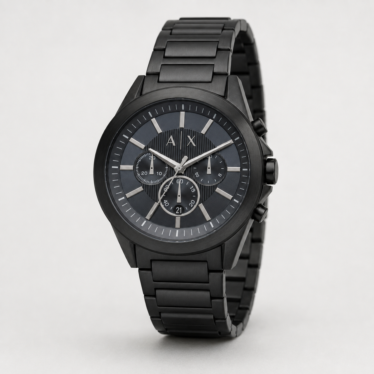 Armani Exchange AX2639 men's black gray chronograph product view