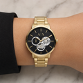 Armani Exchange AX5548 women's watch on inner wrist