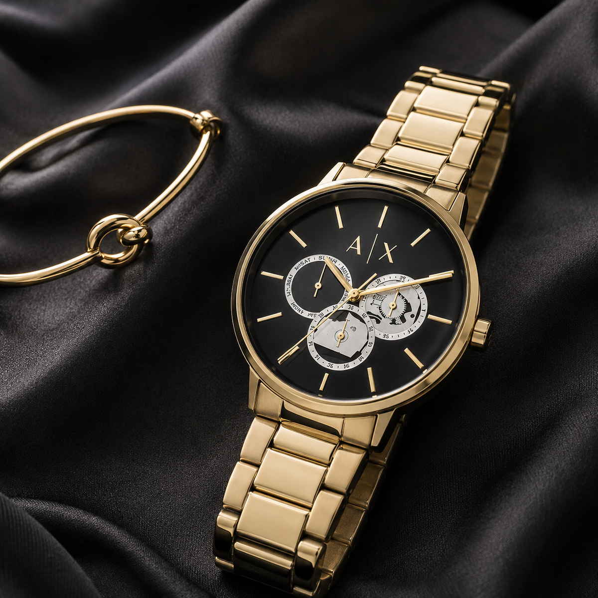 Armani Exchange AX5548 women's watch lifestyle view