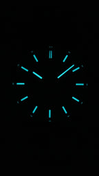 Bauhaus Aviation Chronograph Titanium Green Dial Quartz 2880M4 100M Men's Watch