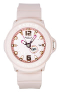 Casio Baby-G Plus Analog Resin Strap Pastel Pink Dial Quartz BGA-15K-4A 100M Women's Watch