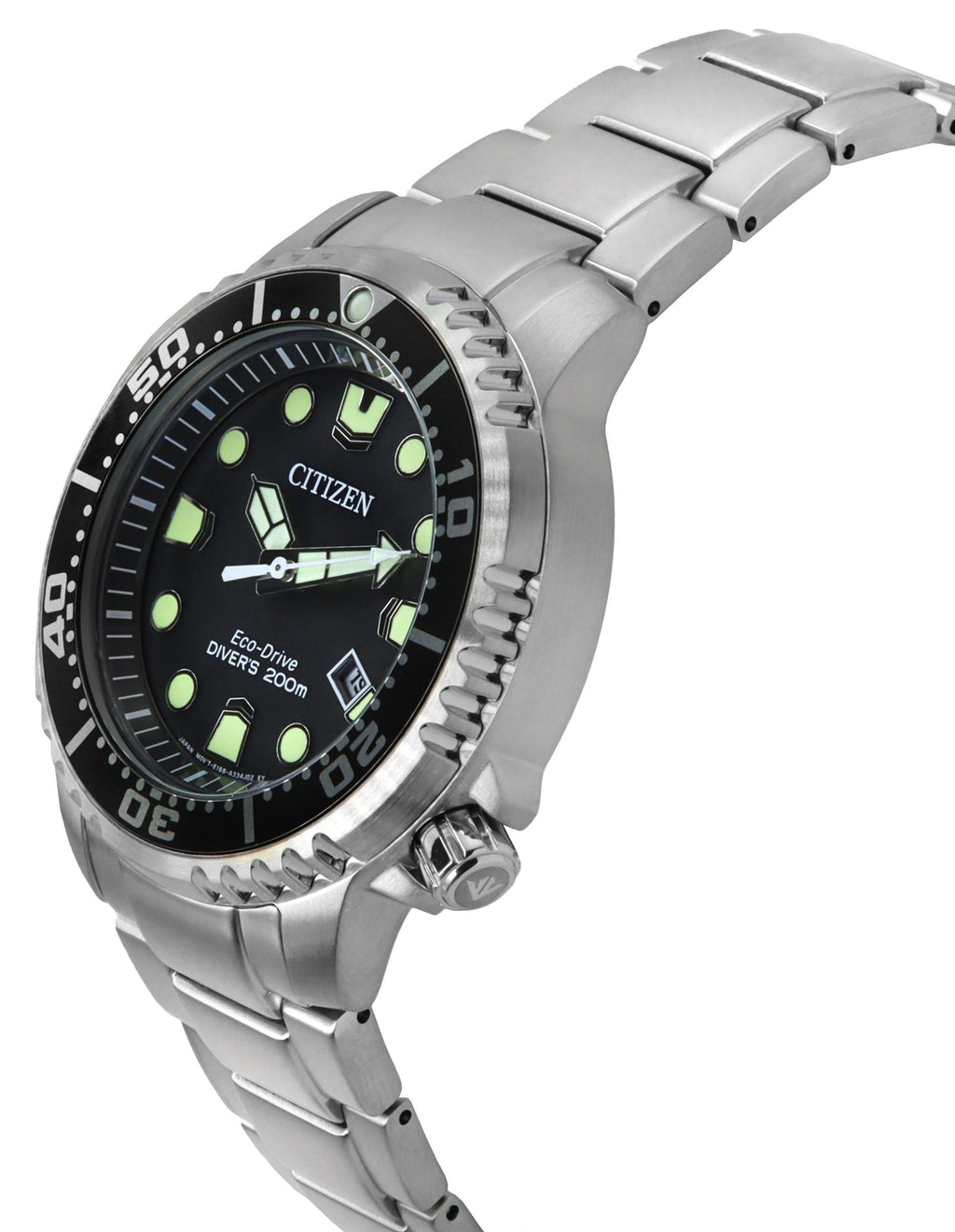 Citizen Promaster Dive Eco-Drive Stainless Steel Grey Dial Diver's BN0167-50H 200M Men's Watch