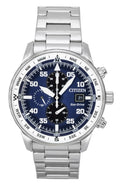 Citizen Eco-Drive Aviator Chronograph Stainless Steel Blue Dial CA0880-58L 100M Men's Watch