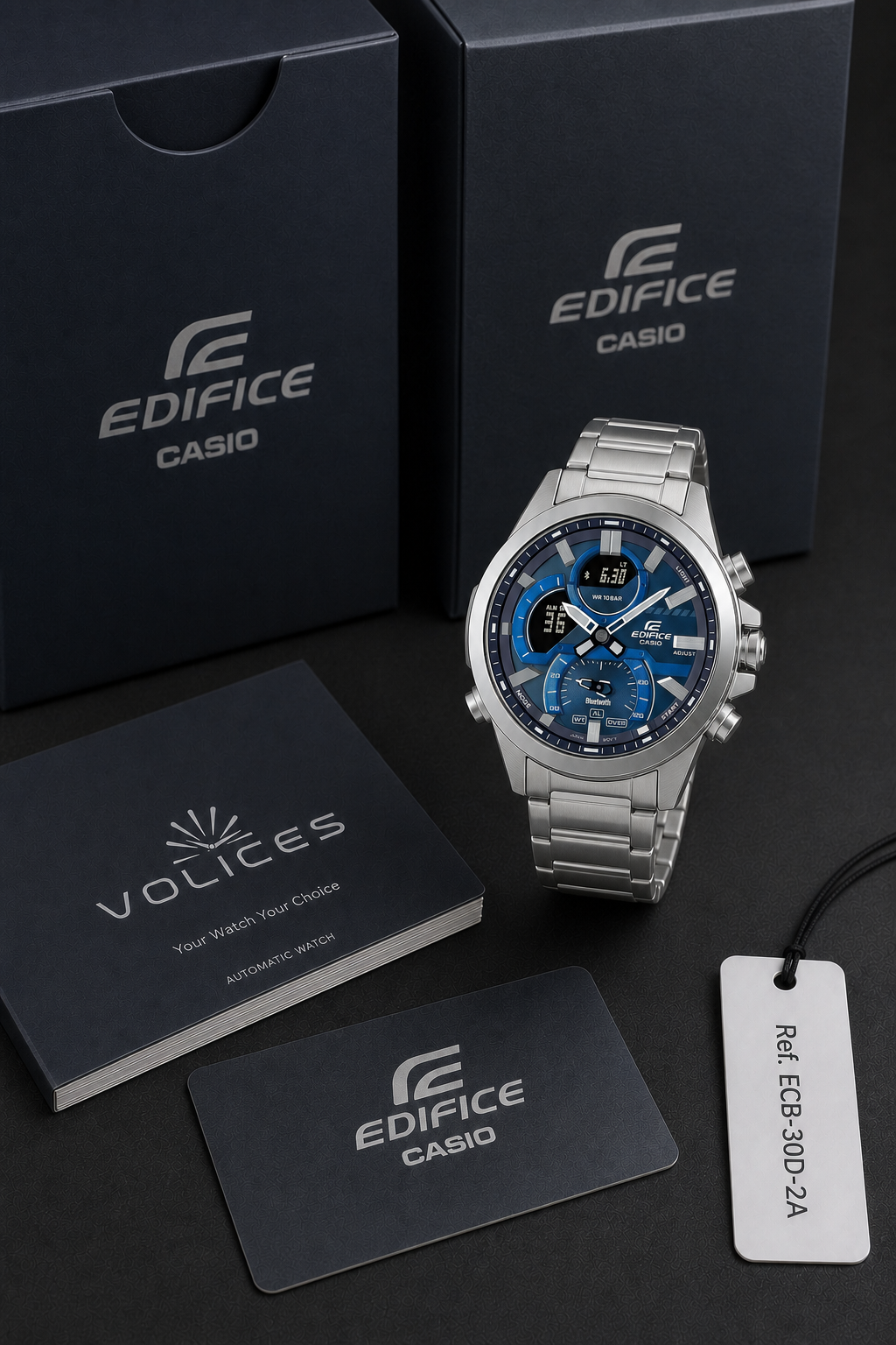 Casio Edifice ECB-30 Smartphone Link ECB-30D-2A Watch