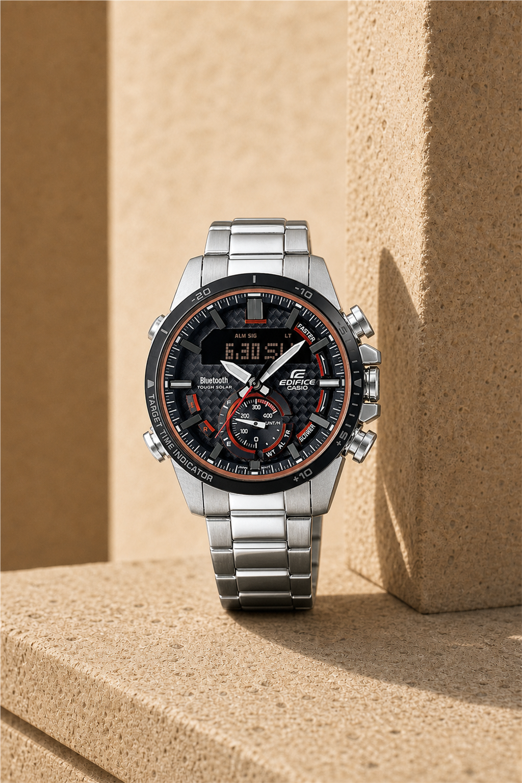 Casio Building ECB-800 Solar-smartphonelink ECB-800DB-1A Horloge