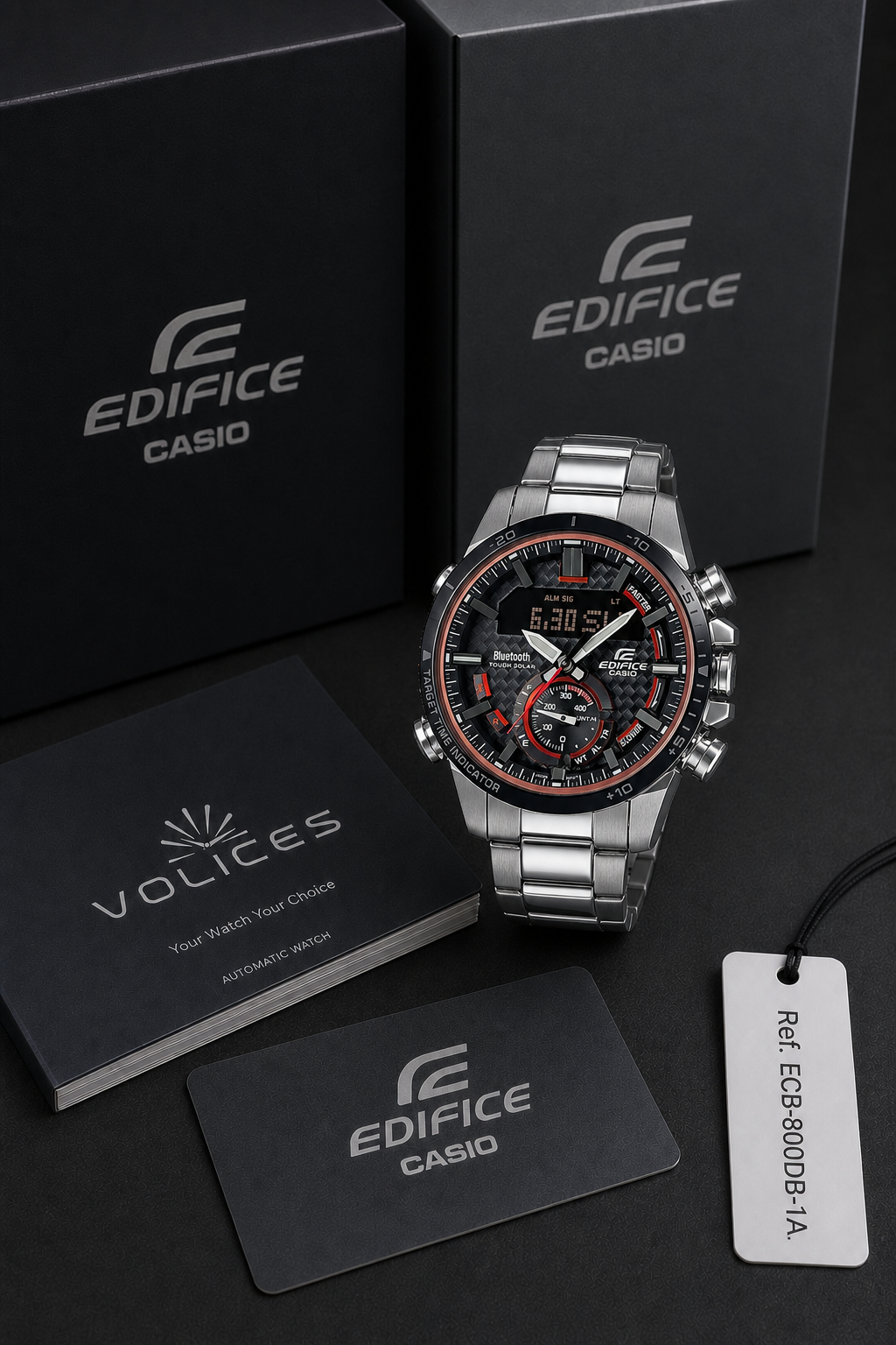 Casio Edifice ECB-800 Solar Smartphone Link ECB-800DB-1A Watch