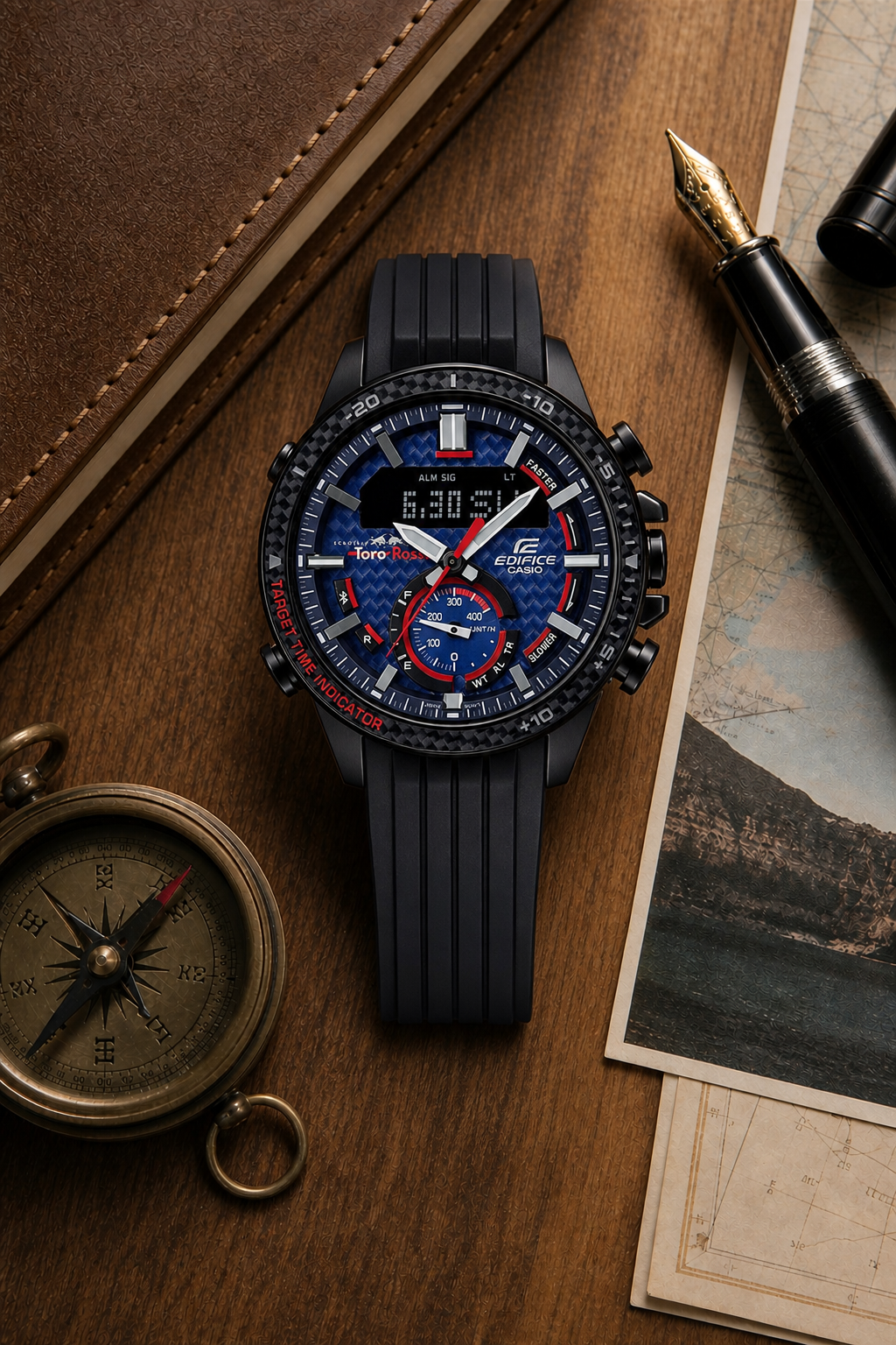 Casio Edifice ECB-800 Solar Smartphone Link ECB-800TR-2A Watch