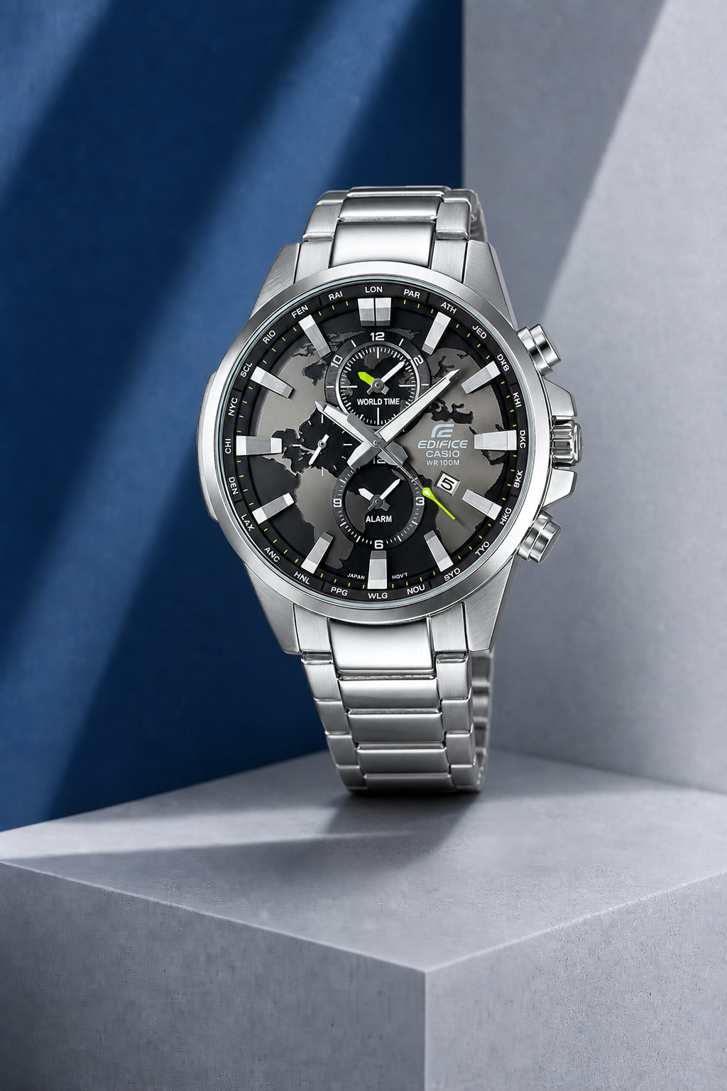 Casio Edifice EFR-303 World Time EFR-303D-1A Watch