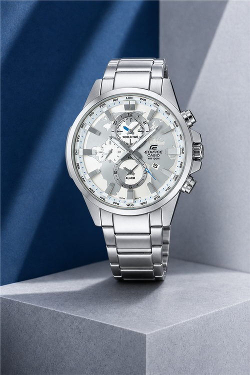 Casio Edifice EFR-303 World Time EFR-303D-7A Watch