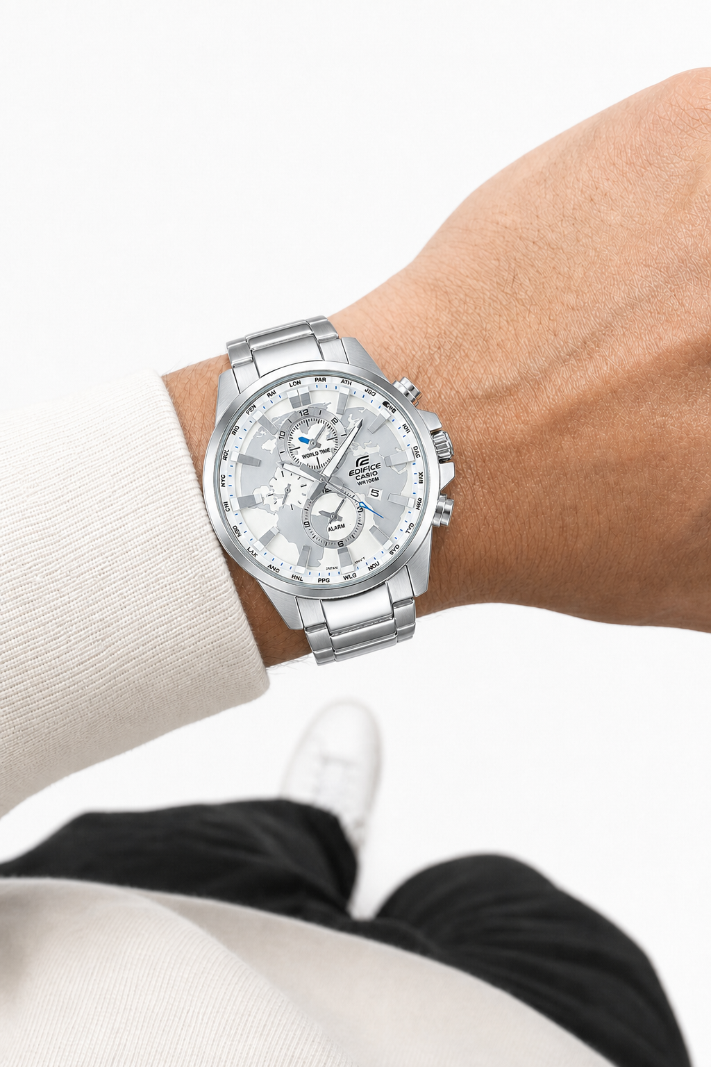Casio Edifice EFR-303 World Time EFR-303D-7A Watch