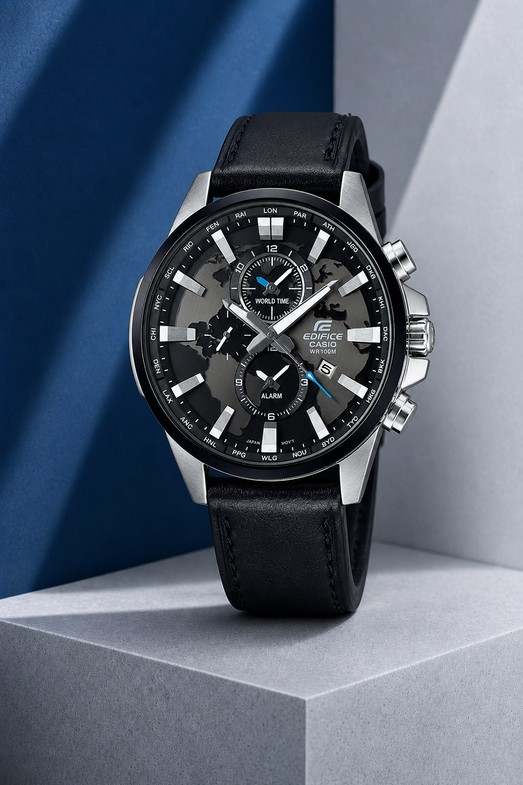 Casio Edifice EFR-303 World Time EFR-303L-1A Watch