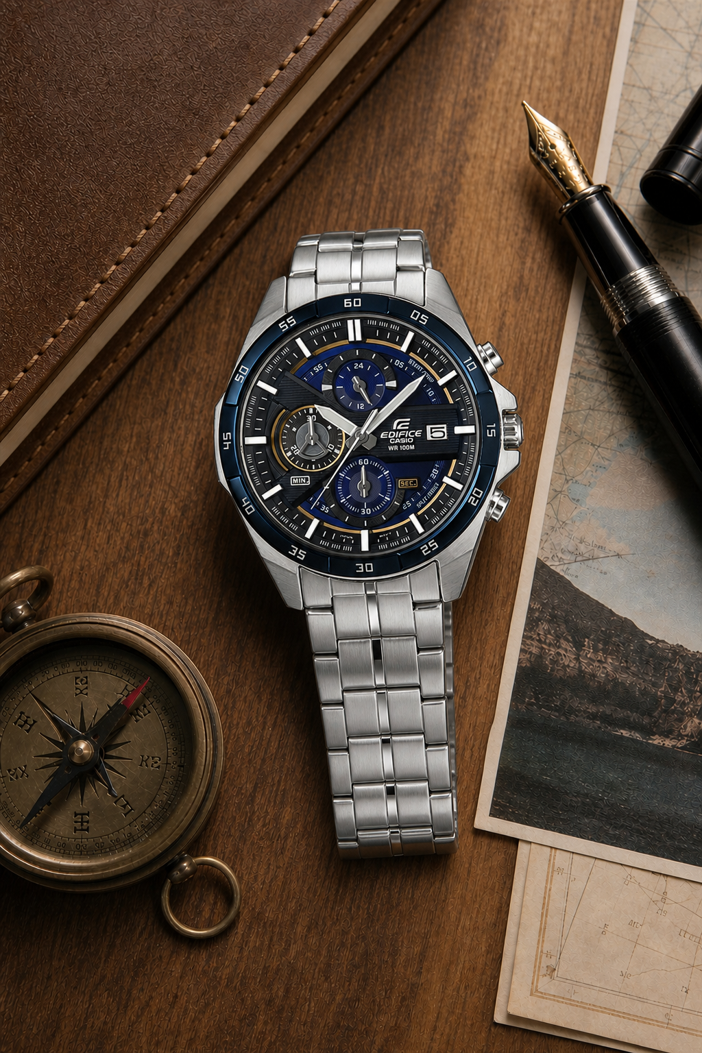 Casio Edifice EFR-556 Chronograph EFR-556DB-2 Watch