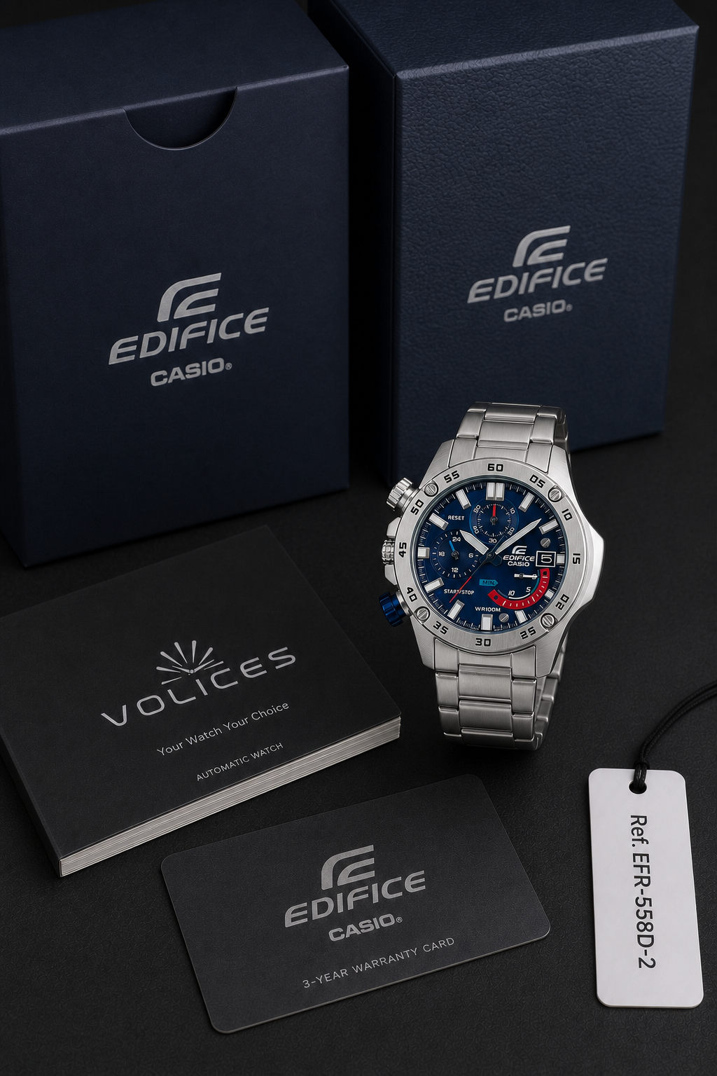 Casio Edifice EFR-558 Chronograph EFR-558D-2 Watch