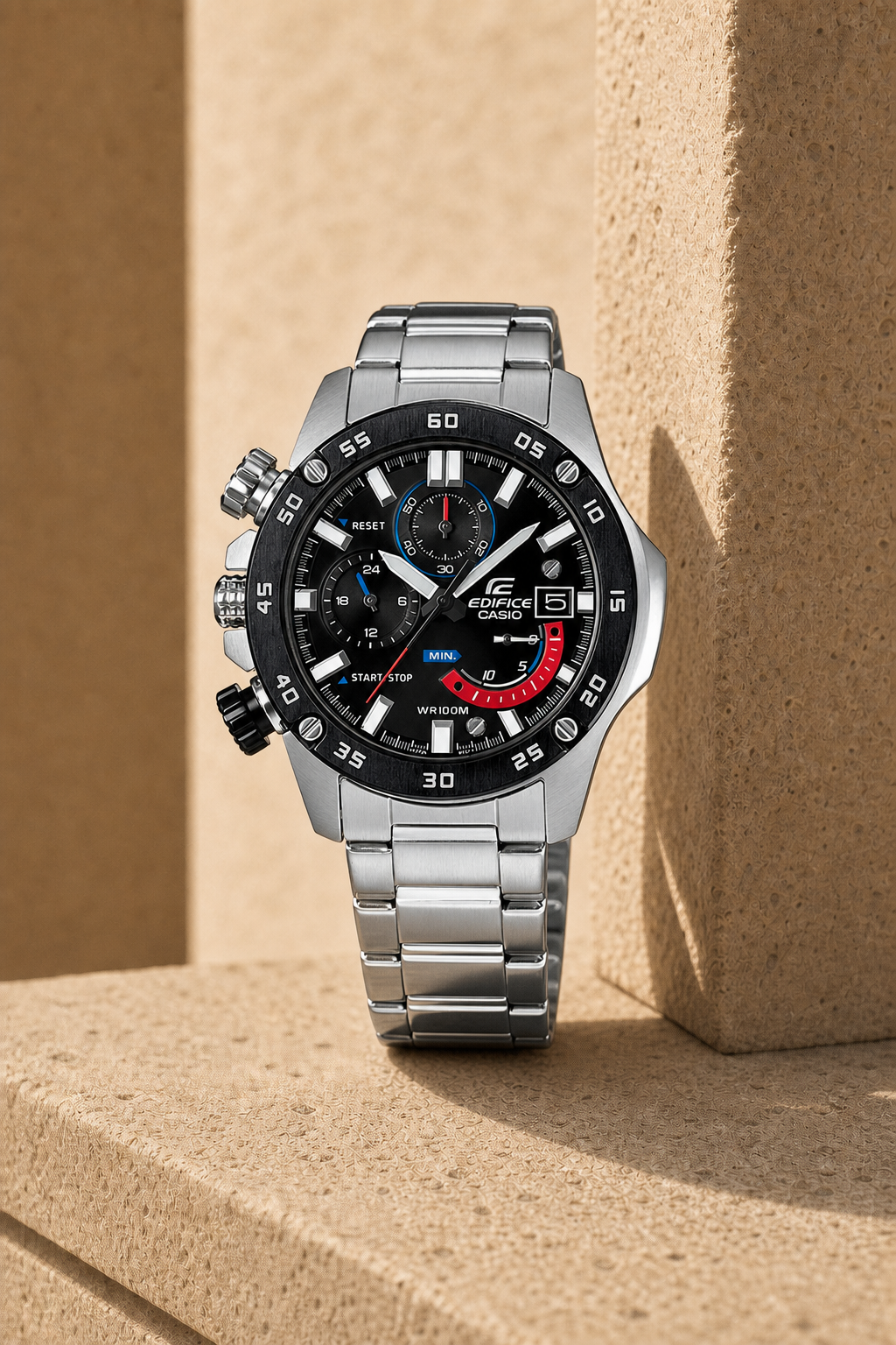 Casio Edifice EFR-558 Chronograph EFR-558DB-1 Watch
