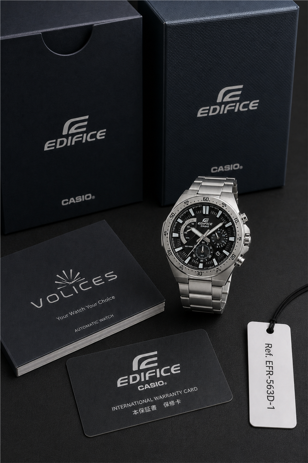Casio Edifice EFR-563 Chronograph EFR-563D-1 Watch