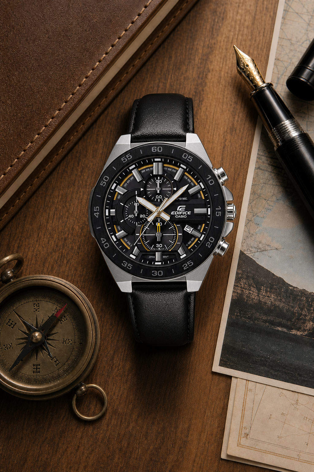 Casio Edifice EFR-564 Chronograph EFR-564BL-1A Watch