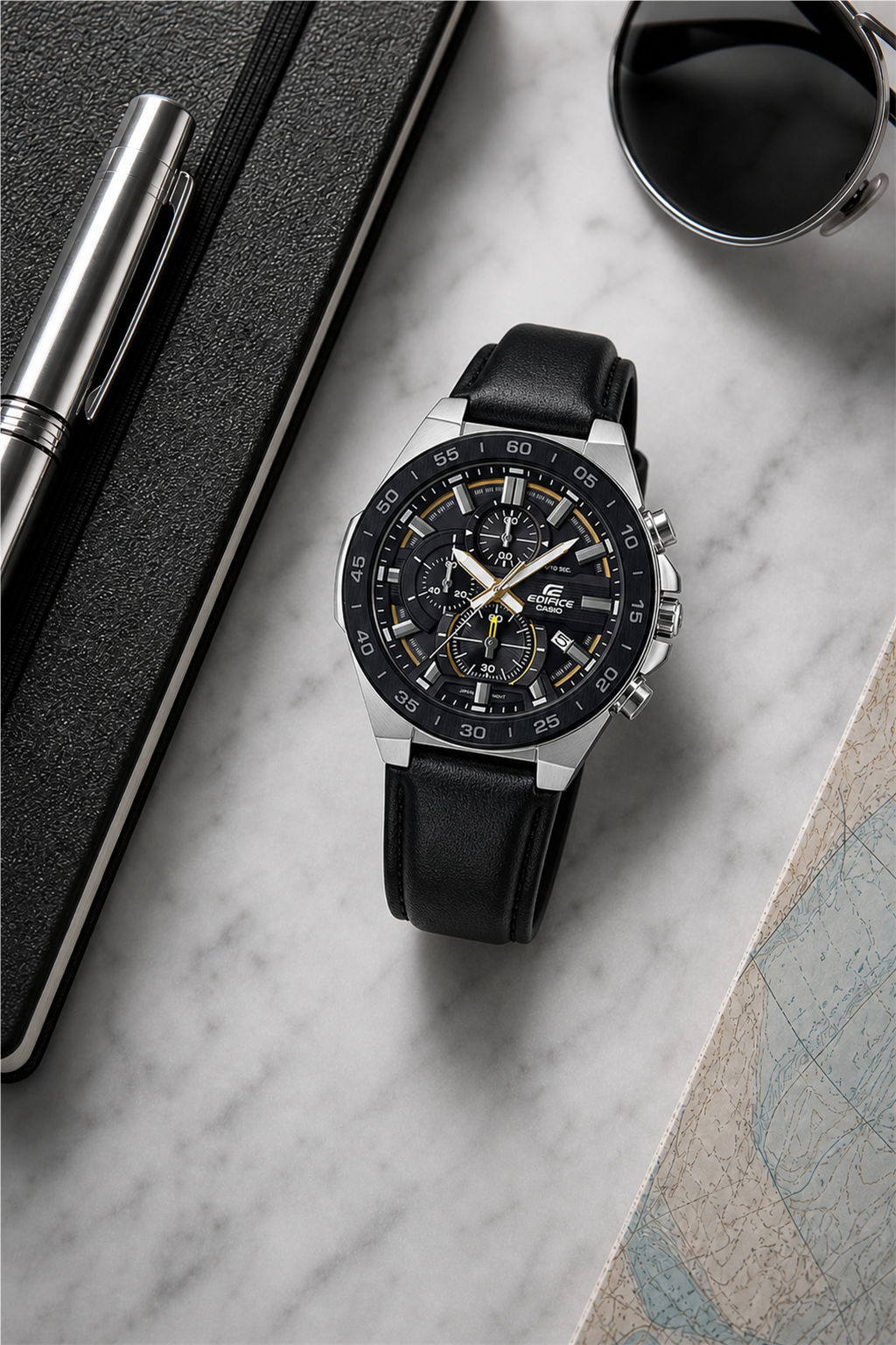Casio Edifice EFR-564 Chronograph EFR-564BL-1A Watch