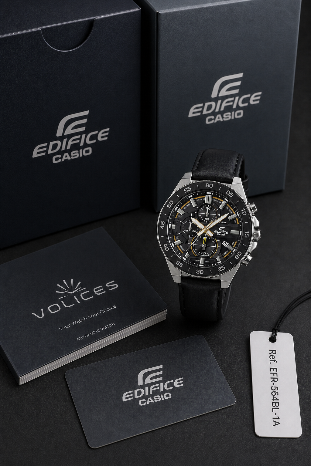 Casio Edifice EFR-564 Chronograph EFR-564BL-1A Watch