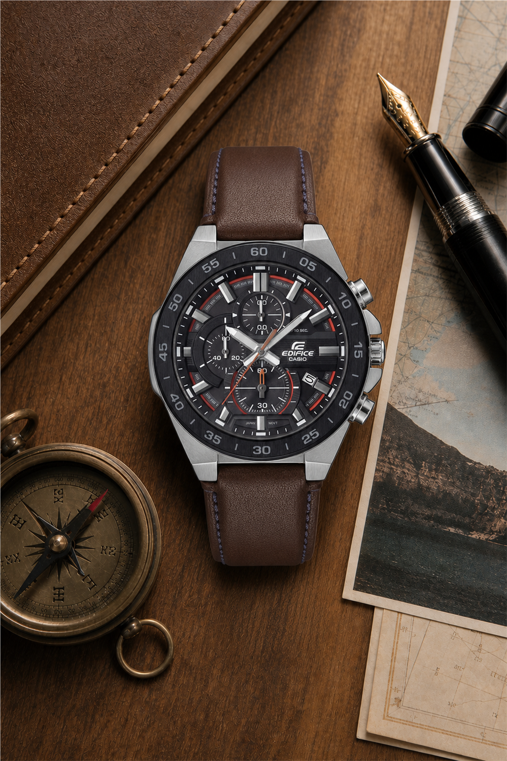 Casio Edifice EFR-564 Chronograph EFR-564BL-5A Watch
