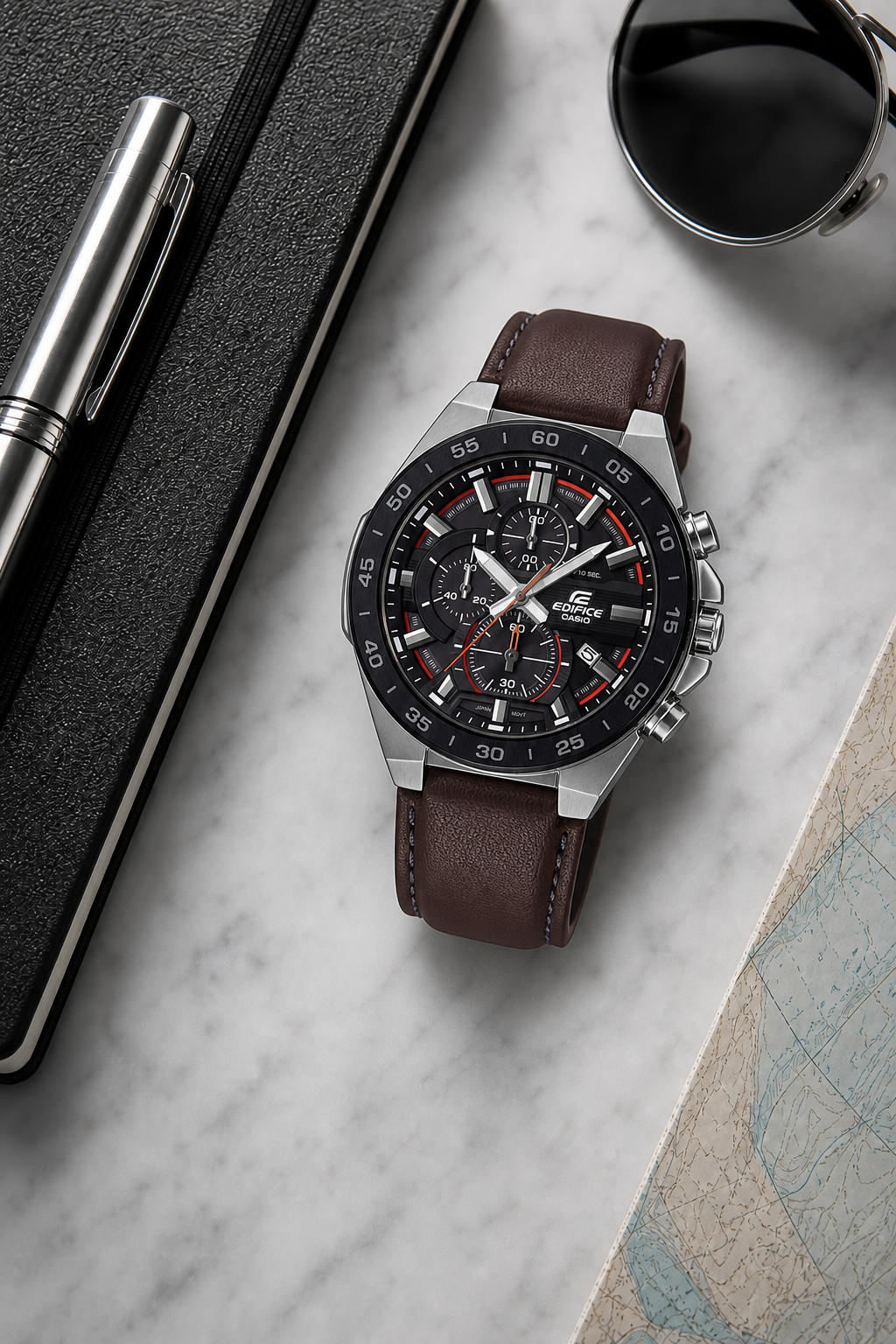 Casio Edifice EFR-564 Chronograph EFR-564BL-5A Watch
