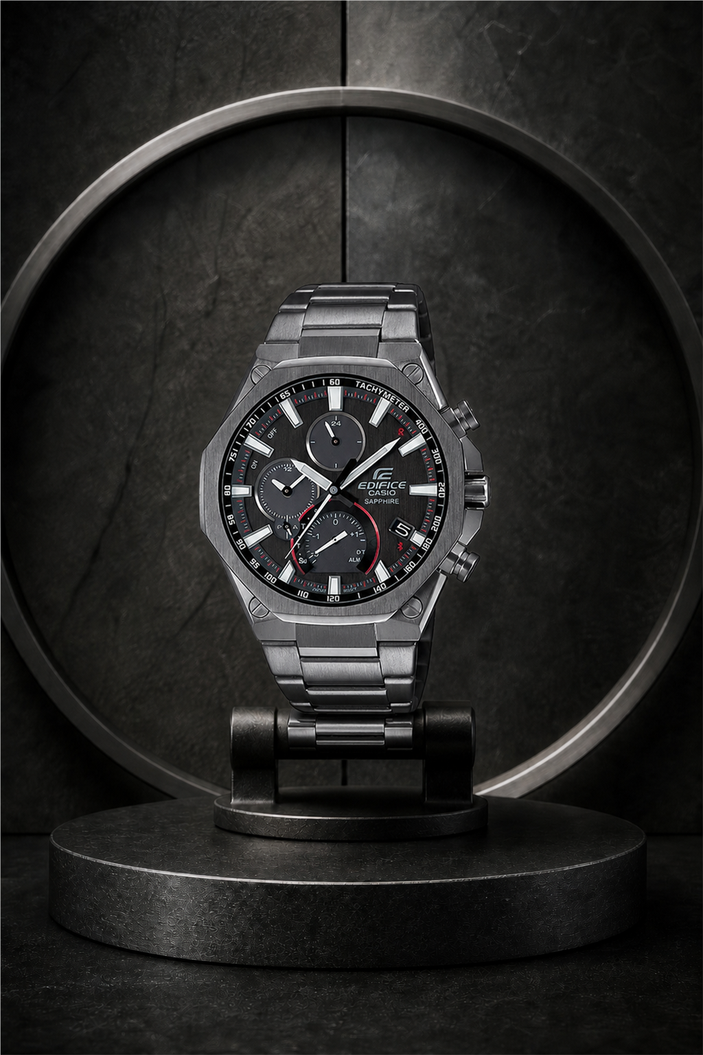 Casio Edifice EQB-1100 Slim Solar Bluetooth EQB-1100DC-1A Watch