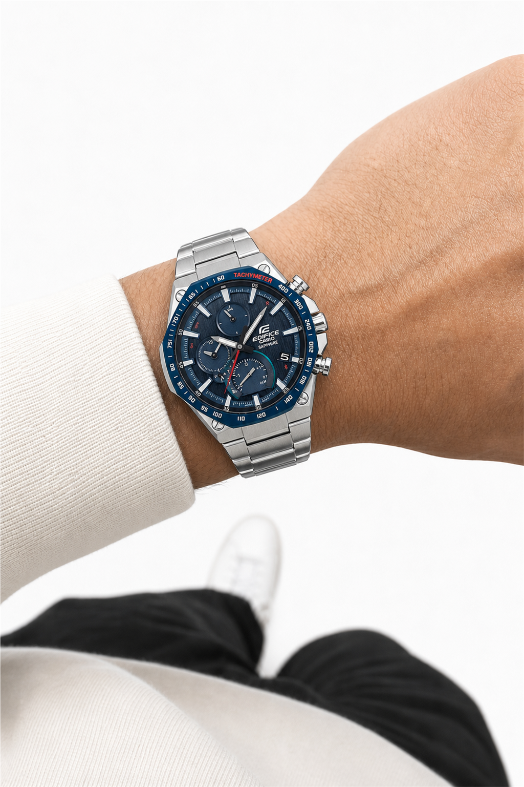 Casio Edifice EQB-1100 Slim Solar Bluetooth EQB-1100XYDB-2A Watch
