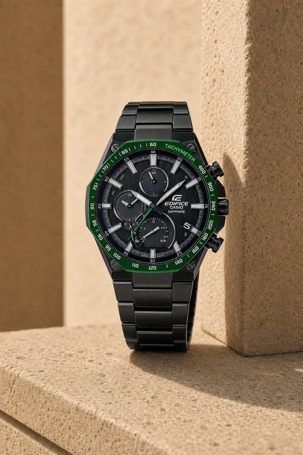 Casio Edifice EQB-1100 Slim Solar Bluetooth EQB-1100XYDC-1A Watch
