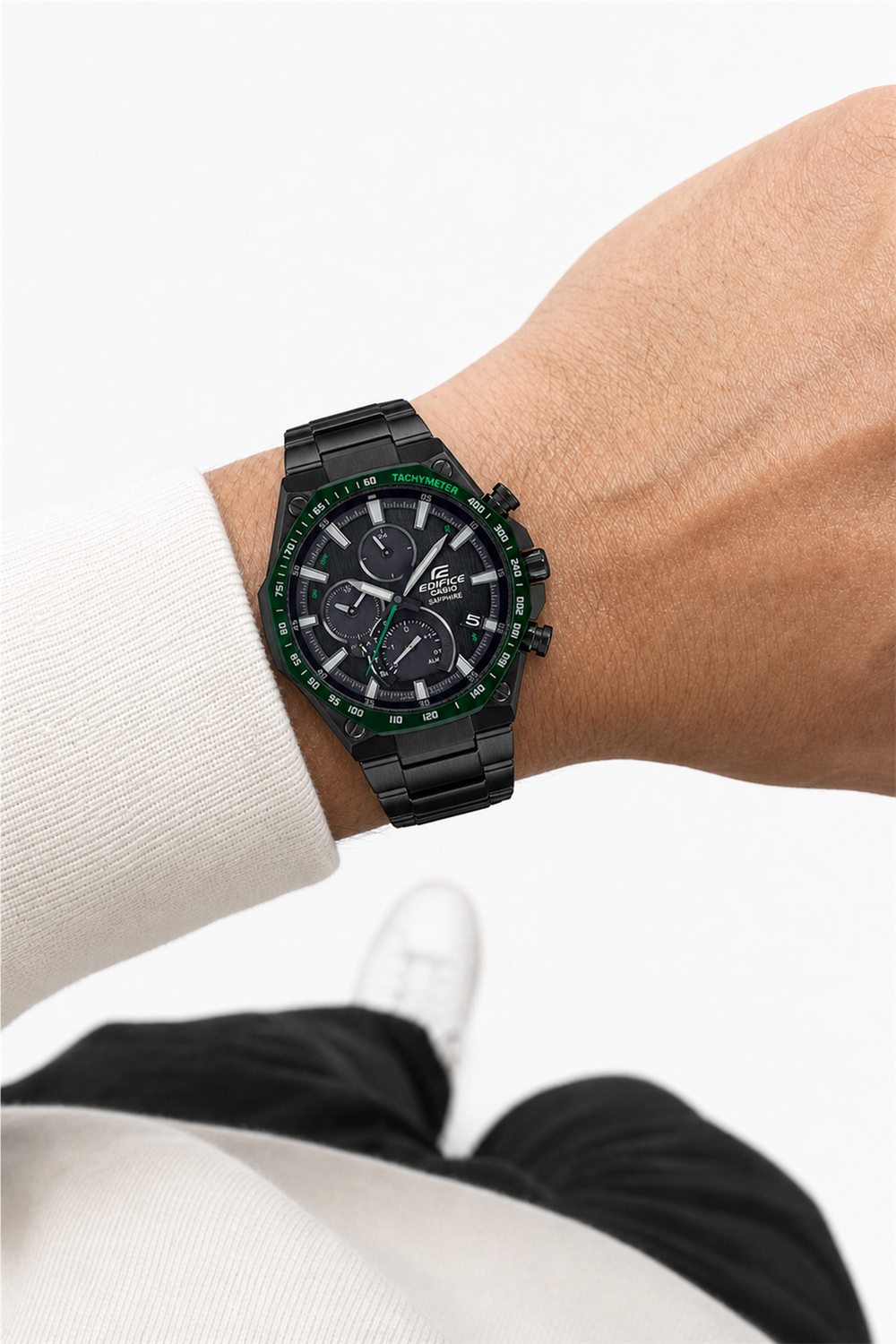 Casio Edifice EQB-1100 Slim Solar Bluetooth EQB-1100XYDC-1A Watch