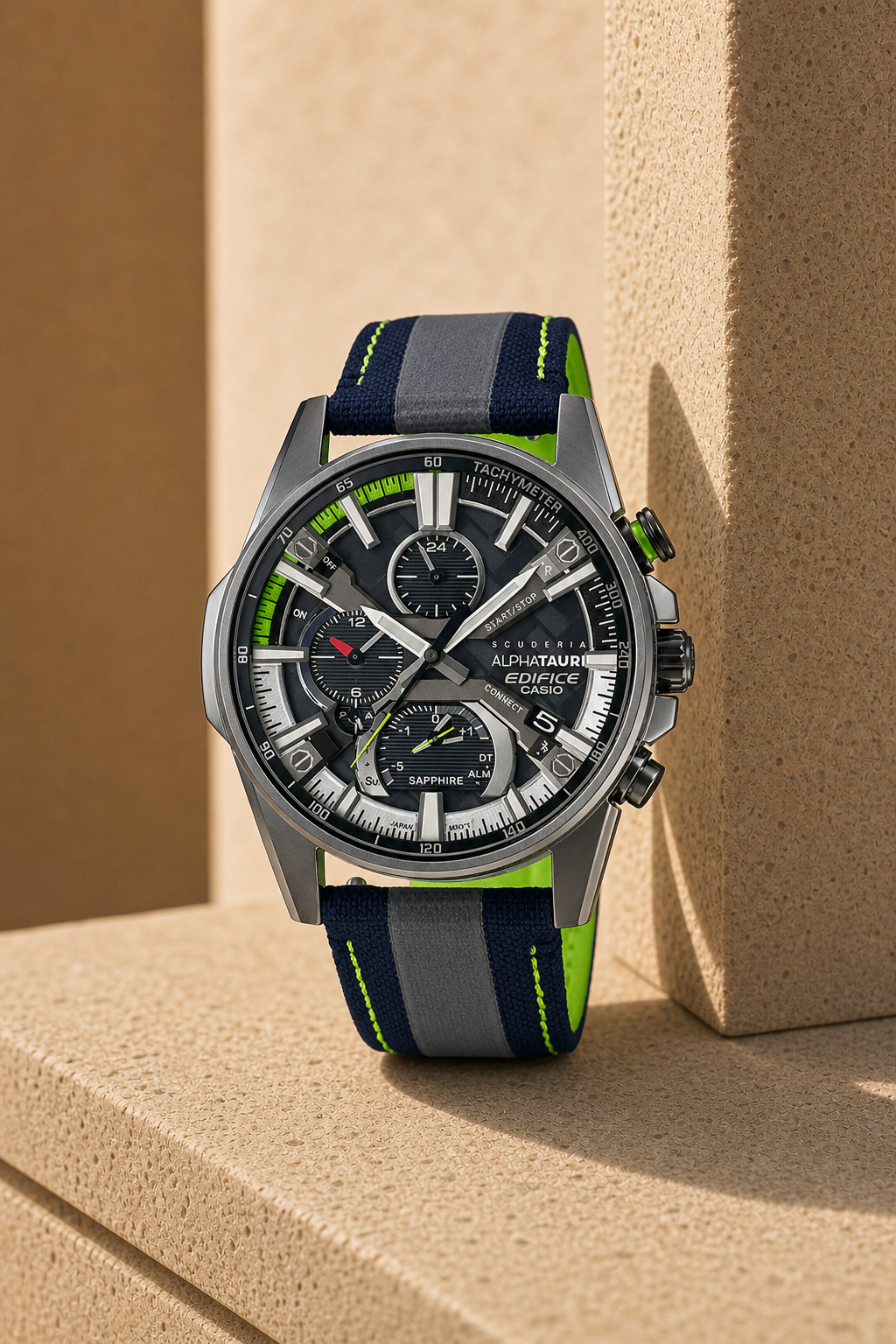 Casio Edifice EQB-1200 Solar Bluetooth EQB-1200AT-1A Watch