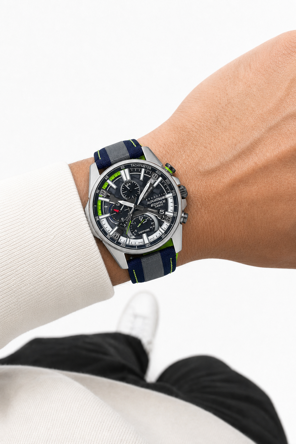 Casio Edifice EQB-1200 Solar Bluetooth EQB-1200AT-1A Watch