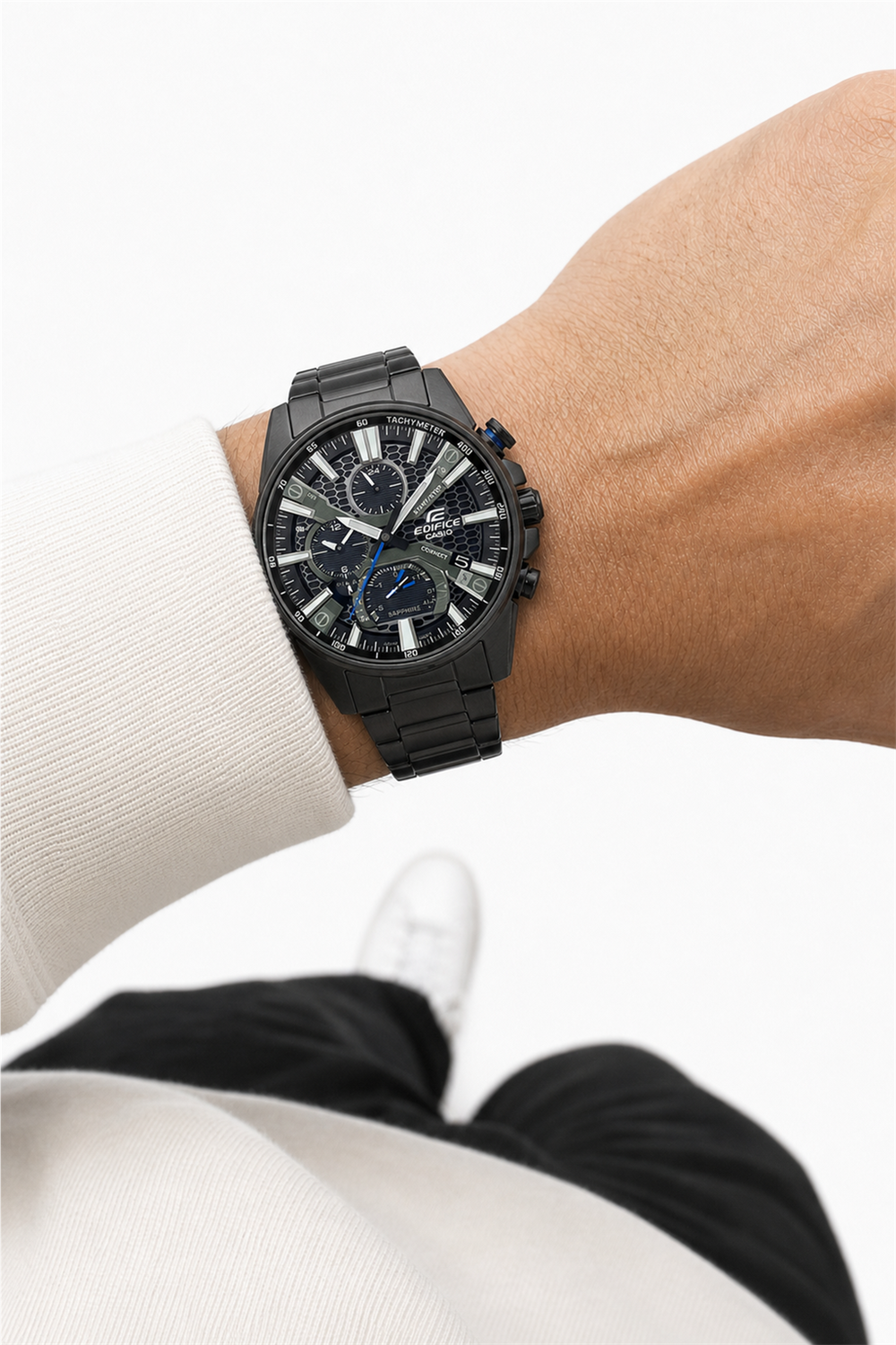 Casio Edifice EQB-1200 Solar Bluetooth EQB-1200DC-1A Watch
