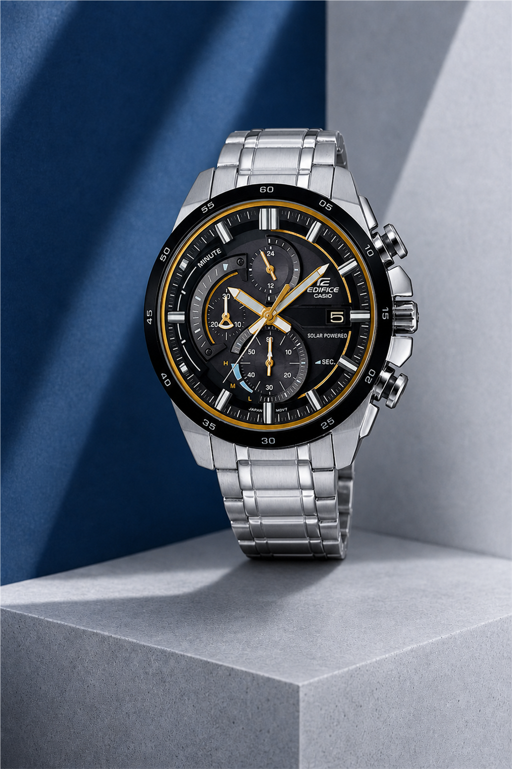 Casio Edifice EQS-600 Solar Chronograph EQS-600DB-1A9 Watch