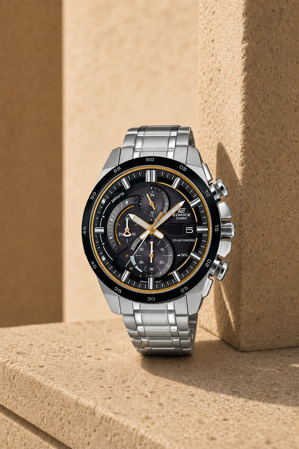 Casio Edifice EQS-600 Solar Chronograph EQS-600DB-1A9 Watch