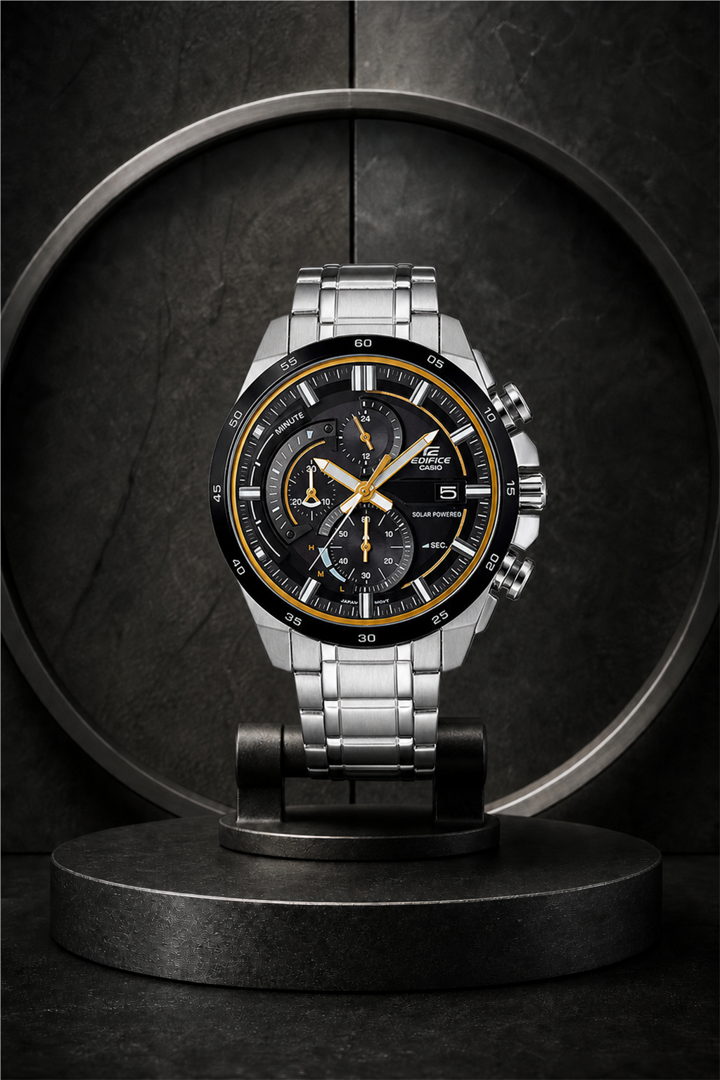 Casio Edifice EQS-600 Solar Chronograph EQS-600DB-1A9 Watch